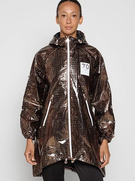 Zdjęcie produktu Kurtka przeciwdeszczowa EA7 Emporio Armani brązowy
