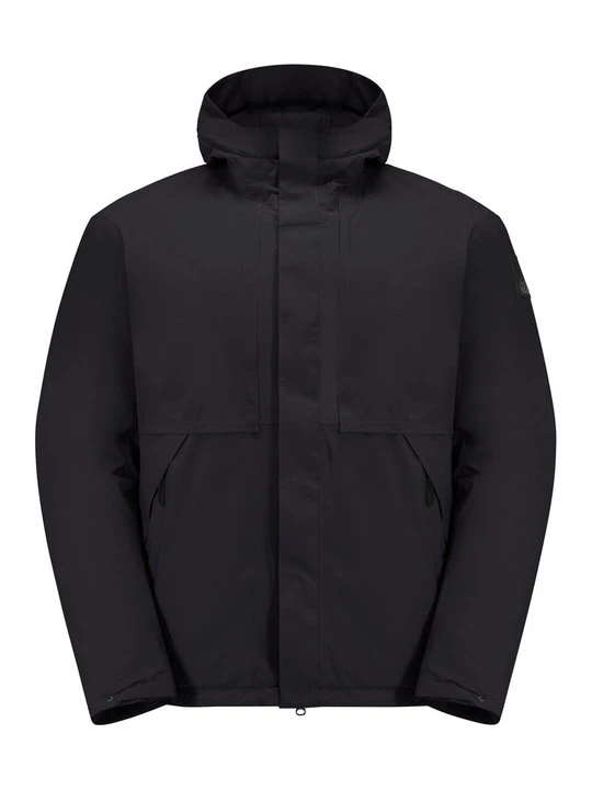 Zdjęcie produktu Kurtka przeciwdeszczowa Jack Wolfskin czarny