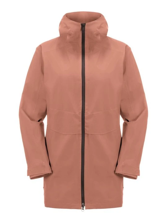 Zdjęcie produktu Kurtka przeciwdeszczowa Jack Wolfskin czerwony