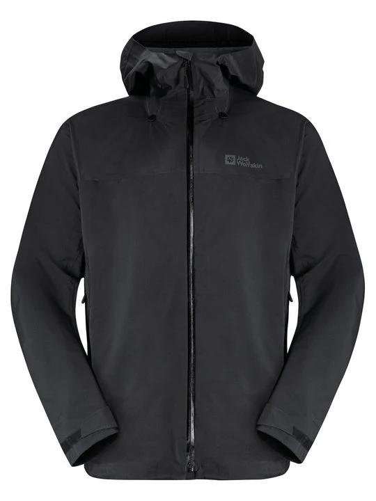 Zdjęcie produktu Kurtka przeciwdeszczowa Jack Wolfskin czarny