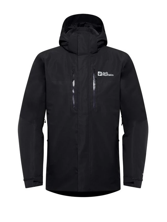 Zdjęcie produktu Kurtka przeciwdeszczowa Jack Wolfskin czarny