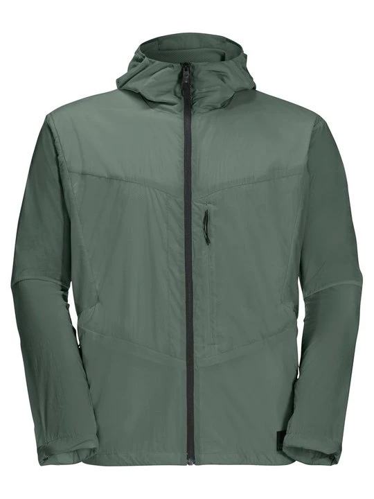 Zdjęcie produktu Kurtka przeciwdeszczowa Jack Wolfskin jasnozielony