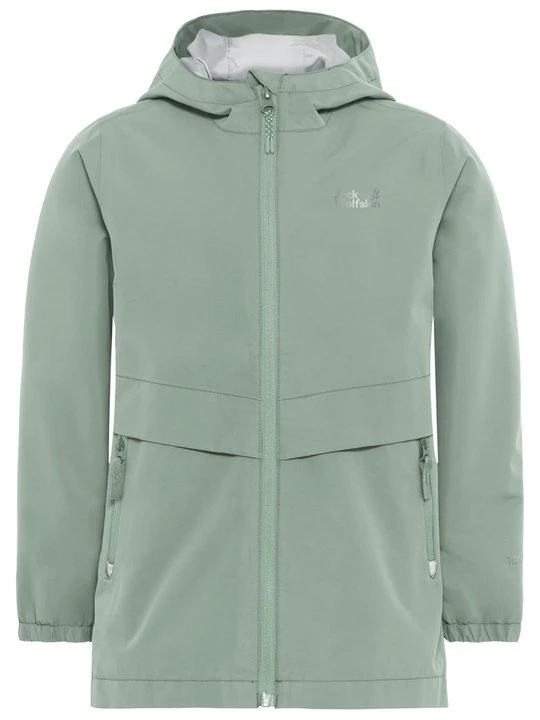 Zdjęcie produktu Kurtka przeciwdeszczowa Jack Wolfskin miętowy