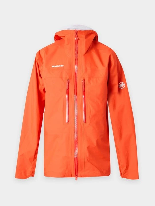 Zdjęcie produktu Kurtka przeciwdeszczowa Mammut czerwony