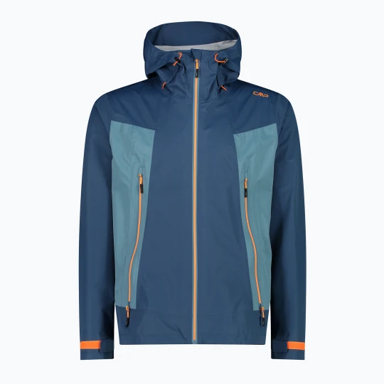 Zdjęcie produktu Kurtka przeciwdeszczowa męska CMP 32Z5077 Fix Hood bluesteel