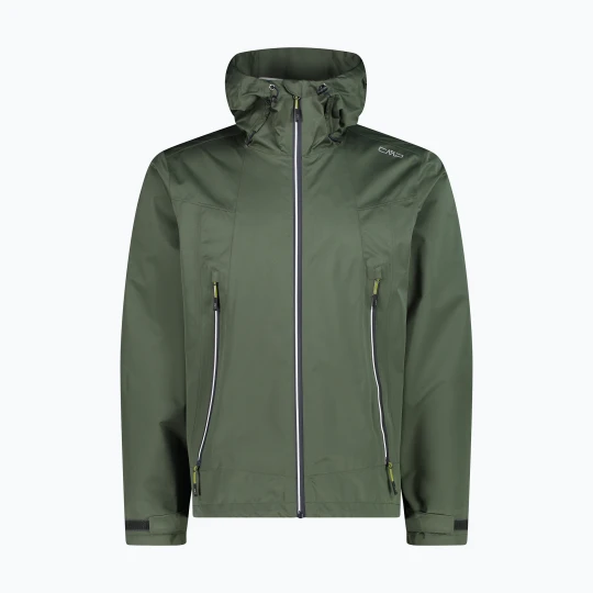 Zdjęcie produktu Kurtka przeciwdeszczowa męska CMP 32Z5077 Fix Hood oil green