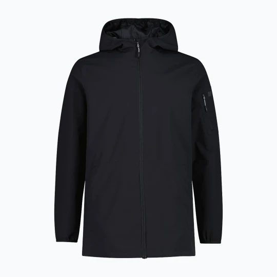Zdjęcie produktu Kurtka przeciwdeszczowa męska CMP 35Z387 Fix Hood antracite Czarny