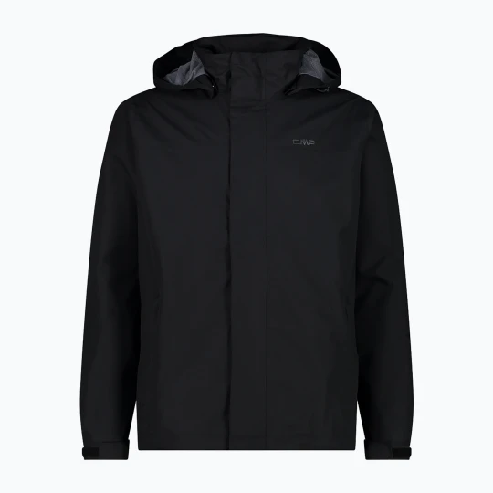 Zdjęcie produktu Kurtka przeciwdeszczowa męska CMP 39X7367 Snaps Hood nero Czarny