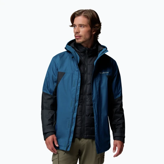 Zdjęcie produktu Kurtka przeciwdeszczowa męska Columbia Inner Limits Interchange phoenix blue / black