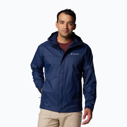 Zdjęcie produktu Kurtka przeciwdeszczowa męska Columbia Watertight II collegiate navy Granatowy