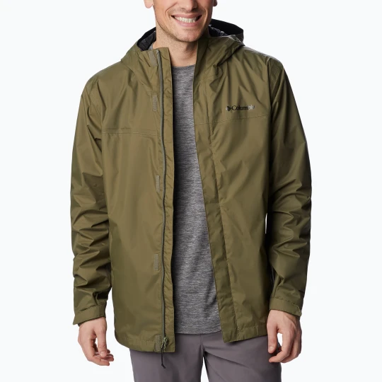 Zdjęcie produktu Kurtka przeciwdeszczowa męska Columbia Watertight II stone green