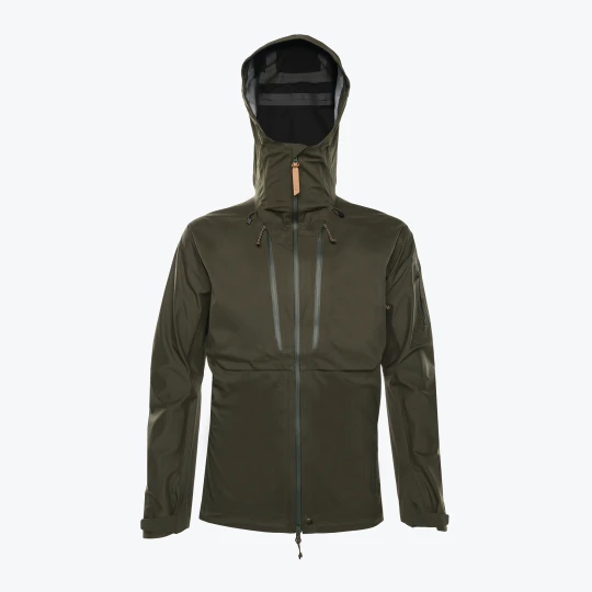 Zdjęcie produktu Kurtka przeciwdeszczowa męska Fjällräven Keb Eco-Shell deep forest Zielony