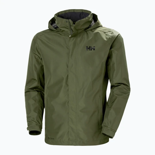 Zdjęcie produktu Kurtka przeciwdeszczowa męska Helly Hansen Dubliner utility green