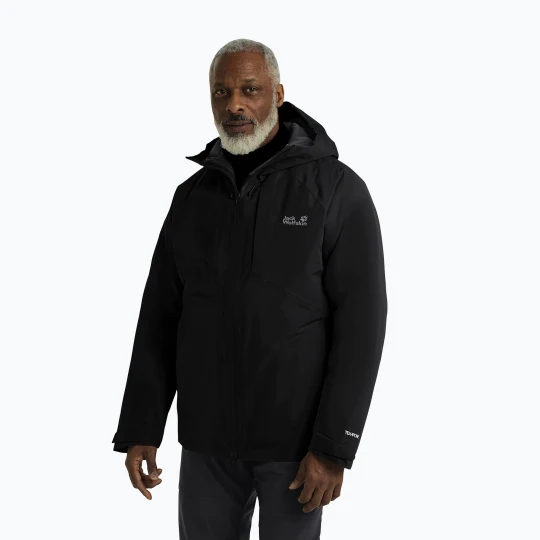 Zdjęcie produktu Kurtka puchowa męska Jack Wolfskin Icecape 2L Down Ins Rds black
