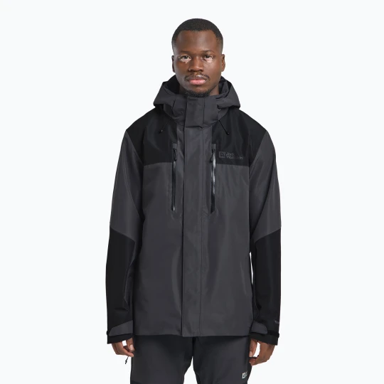 Zdjęcie produktu Kurtka przeciwdeszczowa męska Jack Wolfskin Jasper 2L phantom Szary