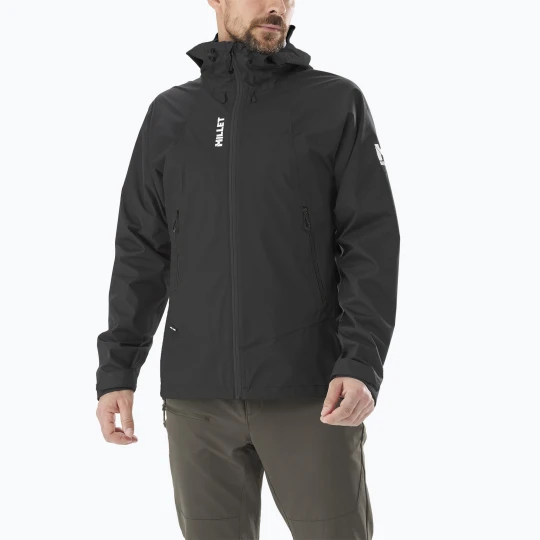 Zdjęcie produktu Kurtka przeciwdeszczowa męska Millet Fitz Roy black/noir
