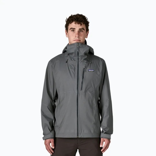 Zdjęcie produktu Kurtka przeciwdeszczowa męska Patagonia Granite Crest Rain forge grey w / black