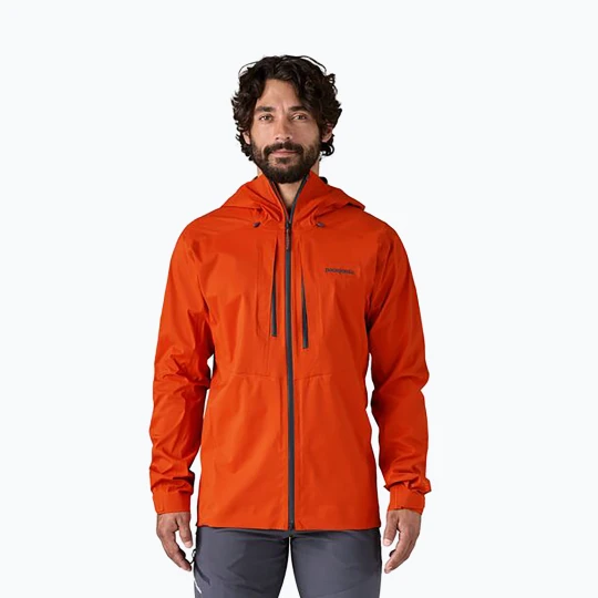Zdjęcie produktu Kurtka przeciwdeszczowa męska Patagonia M10 Storm pollinator orange