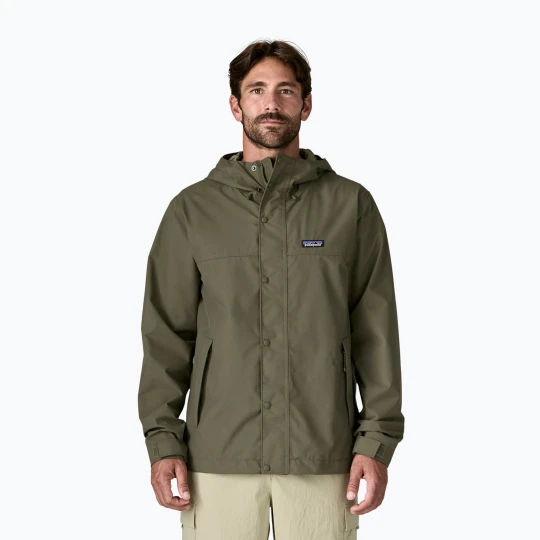 Zdjęcie produktu Kurtka przeciwdeszczowa męska Patagonia Outdoor Everyday Rain basin green