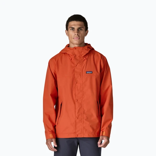 Zdjęcie produktu Kurtka przeciwdeszczowa męska Patagonia Outdoor Everyday Rain coal orange