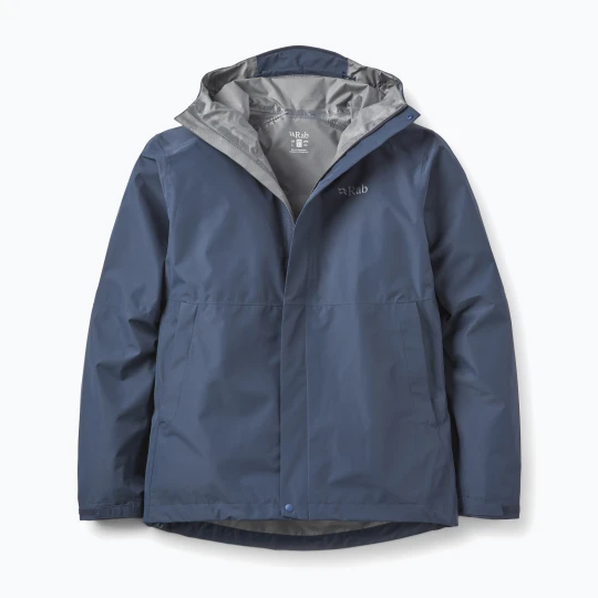 Zdjęcie produktu Kurtka przeciwdeszczowa męska Rab Downpour Jacket galaxy blue