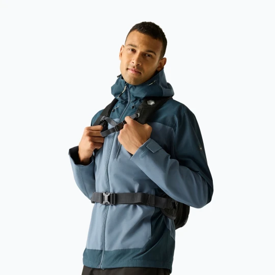 Zdjęcie produktu Kurtka przeciwdeszczowa męska REGATTA Highton Stretch IV chine blue / night sky