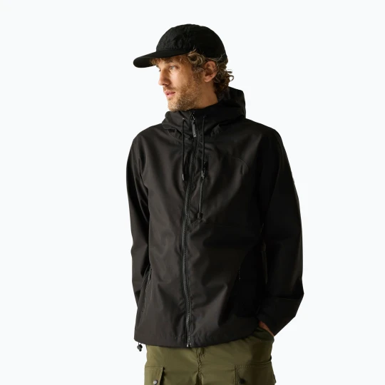 Zdjęcie produktu Kurtka przeciwdeszczowa męska REGATTA Waterproof Shell Frankie black