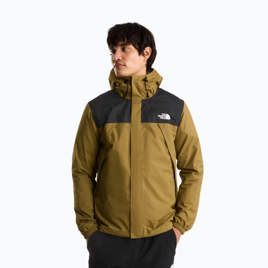 Zdjęcie produktu Kurtka przeciwdeszczowa męska The North Face Antora cedar / tnf black Brązowy