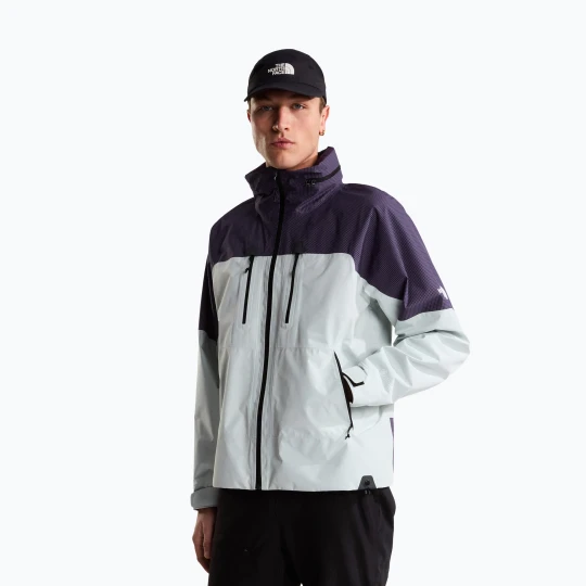 Zdjęcie produktu Kurtka przeciwdeszczowa męska The North Face HKE Devils Thumb GTX pearl stone / endless dusk Niebieski