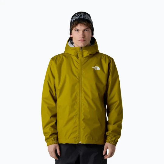 Zdjęcie produktu Kurtka przeciwdeszczowa męska The North Face Quest deep dijon Zielony