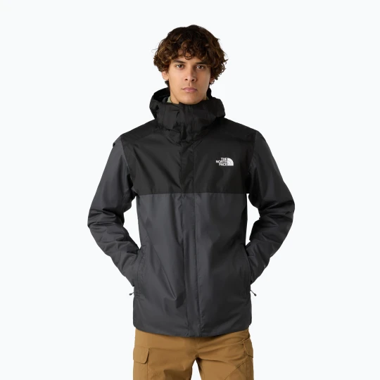 Zdjęcie produktu Kurtka przeciwdeszczowa męska The North Face Quest Zip-In asphalt grey/black