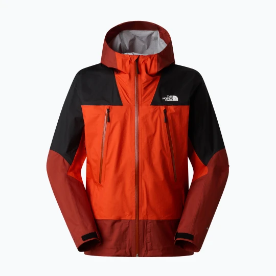 Zdjęcie produktu Kurtka przeciwdeszczowa męska The North Face Signal 2.5L Dryvent lava red / iron clay / tnf Pomarańczowy