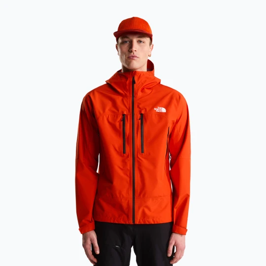 Zdjęcie produktu Kurtka przeciwdeszczowa męska The North Face Valley View lava red Pomarańczowy