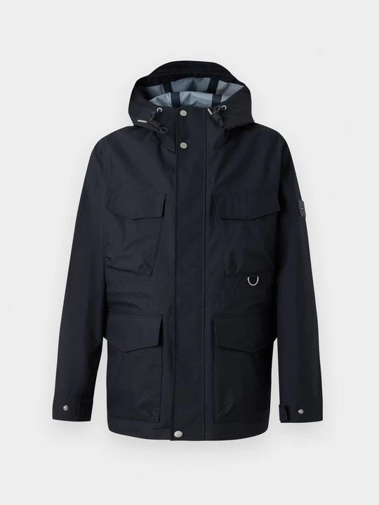 Zdjęcie produktu Kurtka przeciwdeszczowa Tommy Hilfiger granatowy