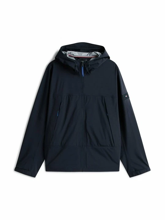 Zdjęcie produktu Kurtka przeciwdeszczowa Tommy Hilfiger granatowy