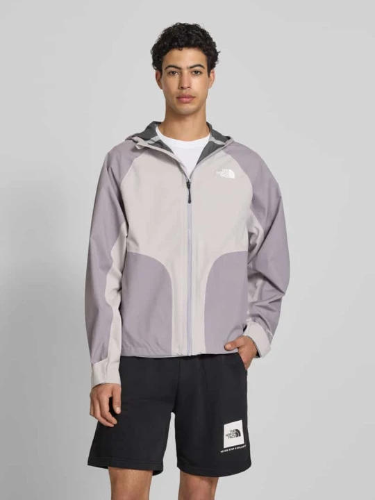 Zdjęcie produktu Kurtka przeciwdeszczowa z logo The North Face Jasnoszary