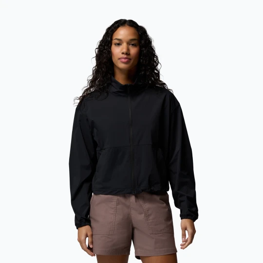 Zdjęcie produktu Kurtka przeciwwiatrowa damska Columbia AmazeStretch black