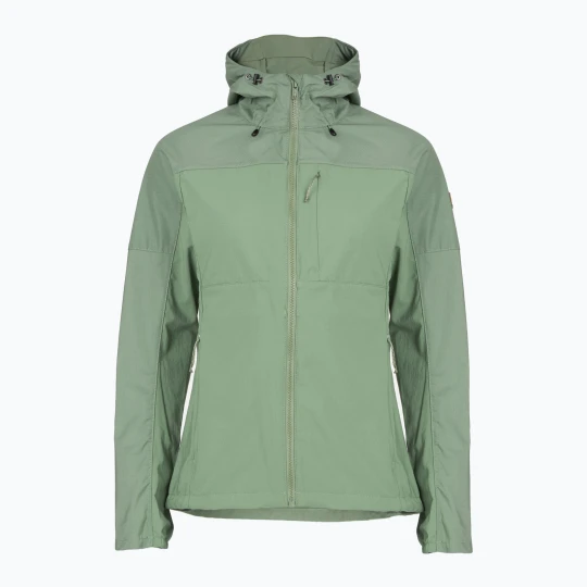 Zdjęcie produktu Kurtka przeciwwiatrowa damska Fjällräven Abisko Midsummer jade green / patina green