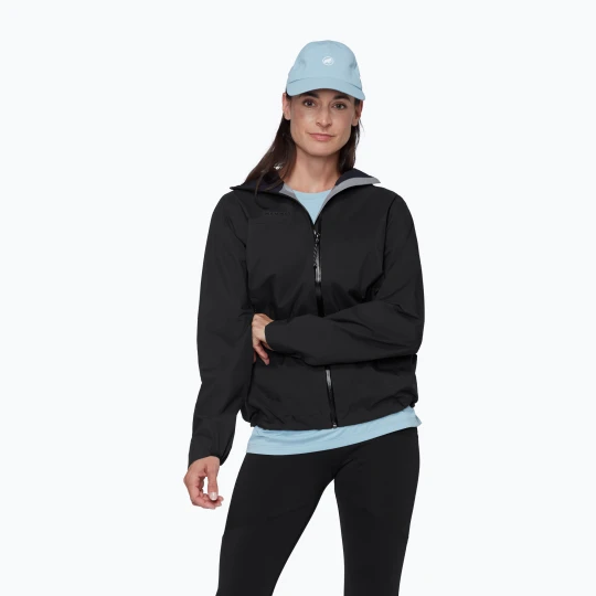 Zdjęcie produktu Kurtka przeciwwiatrowa damska Mammut Ducan HS Hooded black