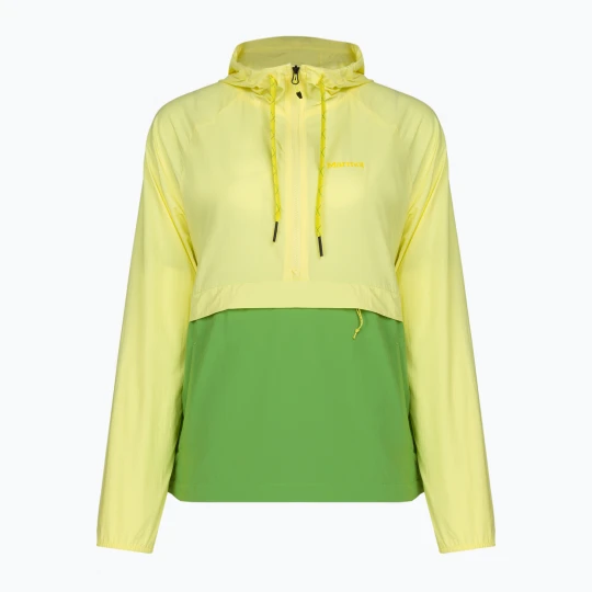 Zdjęcie produktu Kurtka przeciwwiatrowa damska Marmot Campana Anorak light yellow / kiwi