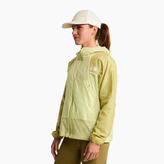 Zdjęcie produktu Kurtka przeciwwiatrowa damska The North Face Ridgelite Futurefleece Wind lemon mist/pearl Żółty