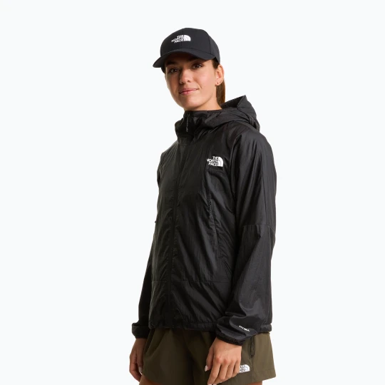 Zdjęcie produktu Kurtka przeciwwiatrowa damska The North Face Ridgelite Futurefleece Wind tnf black