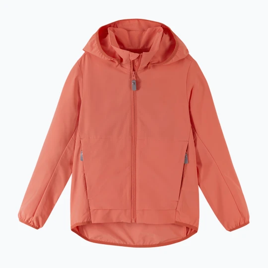 Zdjęcie produktu Kurtka przeciwwiatrowa dziecięca Reima Turvaisa misty red Pomarańczowy