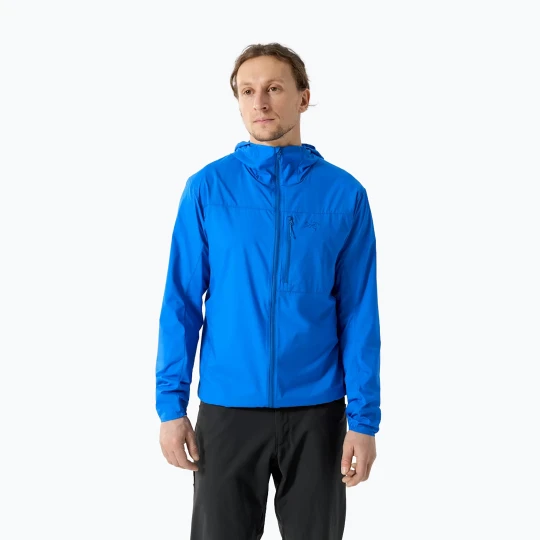 Zdjęcie produktu Kurtka przeciwwiatrowa męska Arcteryx Squamish Hoody fluidity Arc'teryx Niebieski