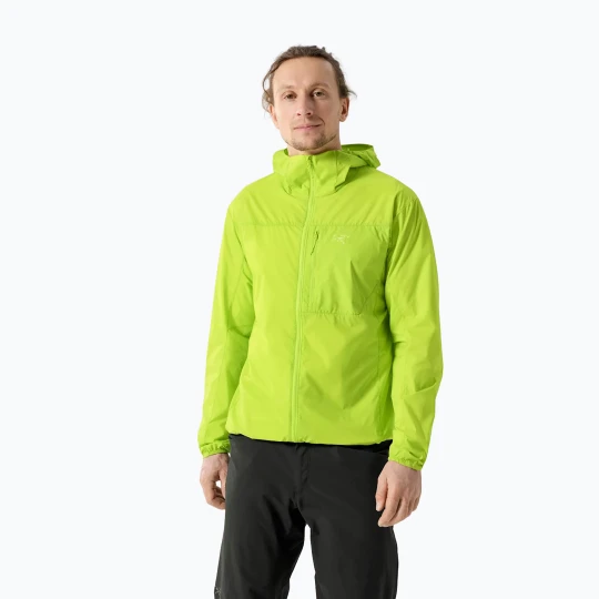 Zdjęcie produktu Kurtka przeciwwiatrowa męska Arcteryx Squamish Hoody mantis Arc'teryx Zielony
