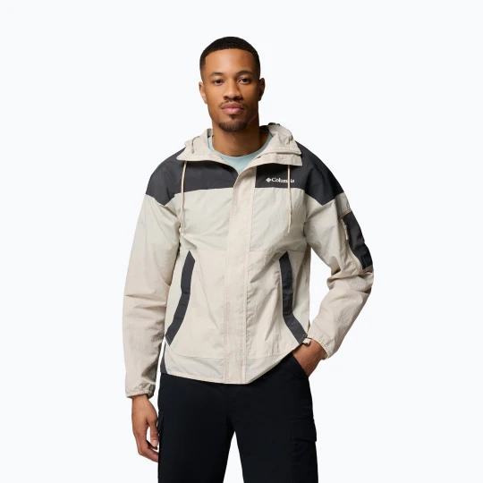 Zdjęcie produktu Kurtka przeciwwiatrowa męska Columbia Challenger II Windbreaker dark stone/shark Szary