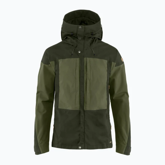 Zdjęcie produktu Kurtka przeciwwiatrowa męska Fjällräven Keb deep forest / laurel green