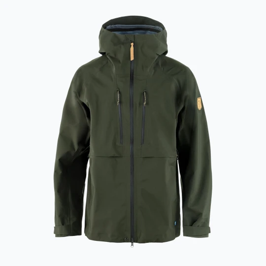 Zdjęcie produktu Kurtka przeciwwiatrowa męska Fjällräven Keb GTX deep forest Zielony