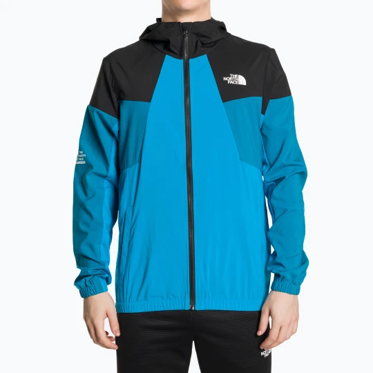 Zdjęcie produktu Kurtka przeciwwiatrowa męska The North Face Ma Wind Track skyline blue / adriatic blue