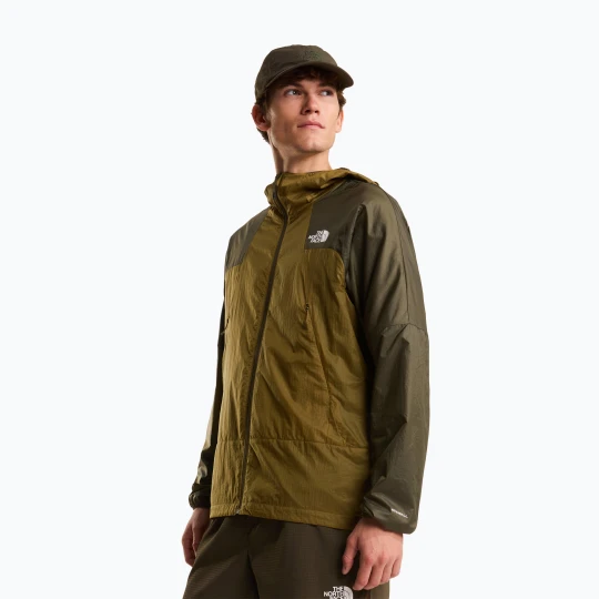 Zdjęcie produktu Kurtka przeciwwiatrowa męska The North Face Ridgelite FF Wind cedar/new taupe green